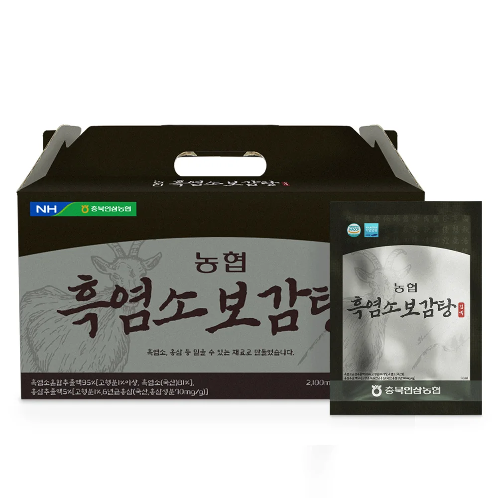 충북인삼농협 흑염소보감탕 70ml x 30포