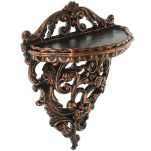 장식 프레임 벽 교수형 거실 장식 선반 브래킷 수지 책장 장착 스토리지