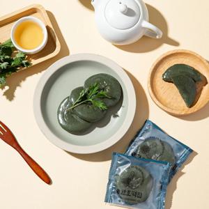 [한호떡집] 굳지않는 절편 앙금떡(쑥) 20개입 (선물상자)