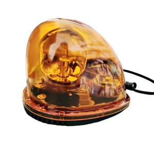12V 자기 회전 신호등 - 비상 차량 및 건설 안전을 위한 호박색 눈물방울 경고등