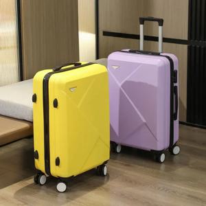 불규칙한 Z형 20/24/28인치 기내용 캐리어 수트케이스 ABS 회전 바퀴와 콤비네이션 잠금장치가 있는 경량 수하물