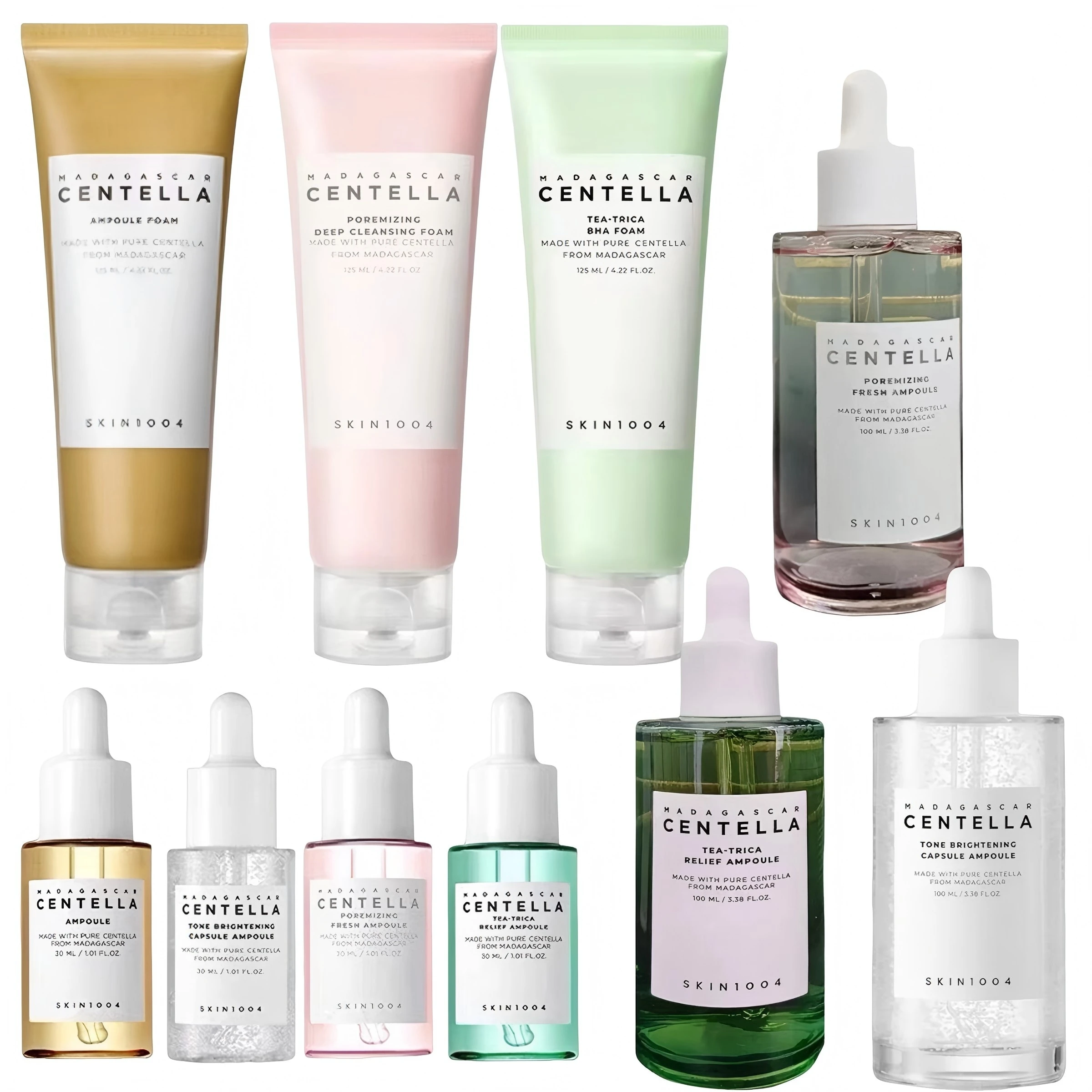 스킨1004 병풀 추출물 히말라야 소금 딥 클렌징 폼 (순한 피부 정화, 상쾌한 세안)