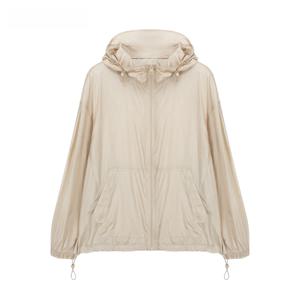 여성 여름 느슨한 통기성 유행 디자인 태양 보호 겉옷 경량 오픈 카디건 트렌디 퓨어 컬러 통근