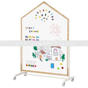 이젤 베이비 홈 그래피티 화이트보드 지울 수 있는 칠판 어린이용 그림판 양면 자석 이동식 브래킷