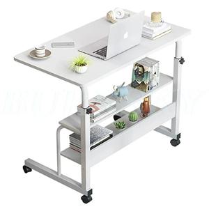 간단한 노트북 책상, 레이지 침대 책상 학습, 간단한 소형 테이블 학습 테이블, 이동식 침대 옆, 조정 가능한 휴대용 노트북 테이블