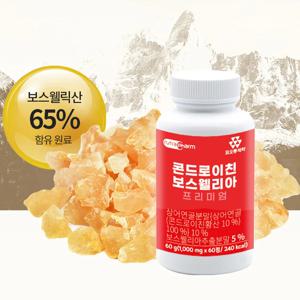 어버이날선물 코오롱제약 콘드로이친 보스웰리아 빨간색 (60정,단품)