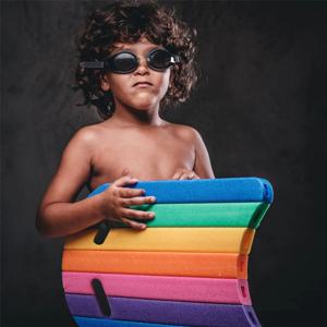 SLQZT 어린이 성인 레인보우 수영 킥보드 폼 플로트 킥 보드 풀 훈련 보조 플로트 핸드 폼 보드 도구