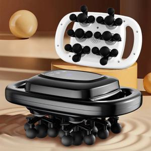 USB 충전식 22헤드 마사지건, 9단계 강도, 9가지 모드, 전신 마사지 요구에 맞는 마사지기 선택