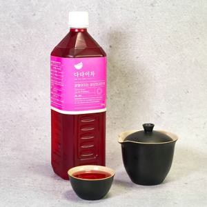 다다이차 꿀떨어지는 꿀오미자진액 오미자청 대용량 1000g