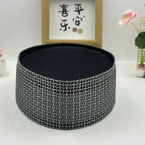 무료 배송 말레이시아 보트 캡 남성 의류 무슬림 모자 터키 세금 키파 쿠피 사우디 이슬람 기도 고급 여름 03529