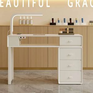 네일 테이블 매니큐어 데스크 흡입 핑크 네일 데스크 뷰티 살롱 전문 테이블 매니큐어 테이블 매니큐어사 가구 커피