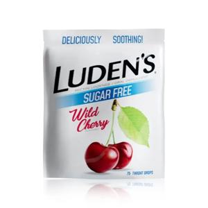 루덴스 환절기 미세먼지 목보호 진정 슈거프리 무설탕 체리 캔디 대용량 225g