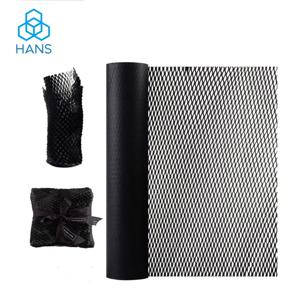 검은 벌집 포장 종이 포장 재활용 쿠션 포장 롤 친환경 배송 이동 녹색 포장