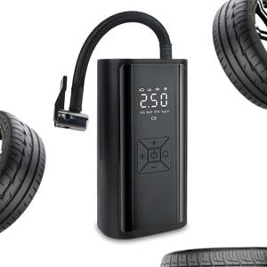 LED 조명 디지털 LCD 디스플레이, 휴대용 타이어 압력 게이지, 타이어 팽창기, 공기 압축기, 무선 공기 펌프, 150PSI, 120W