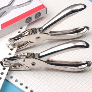 단일 구멍 펀치, 직경 구멍 펀처, 핸드 페이퍼 스크랩북 펀치, 가정 사무실 학교 용품, 3mm, 6mm, 8 매 용량