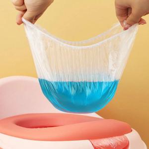 100pcs 아기 화장실 쓰레기 봉투, 일회용 어린이 변기 청소 가방, 유아 작은 화장실 비닐 봉투