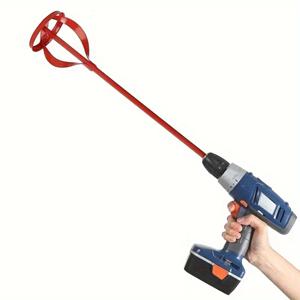 1Pc 육각 샤프트 석고 페인트 믹서 액세서리, 전기 드릴 교반 패들, 다기능 필러 시멘트 모르타르 교반기