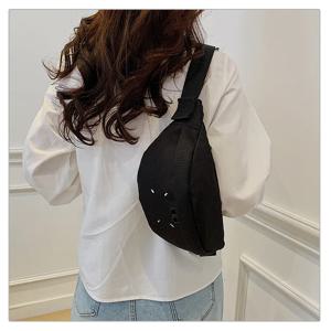 2025 트렌디 릴리스: 모두를 위한 중국 자수 허리 파우치 - 스포츠 사이클링 가슴 가방, 휴대폰 홀더 및 견고한 스트랩