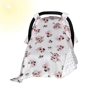 유모차 그늘 Carseat Sunshade 아기 자동차 좌석 캐노피 유모차 Sunshade 소년 소녀를위한 통기성 태양 보호 장치