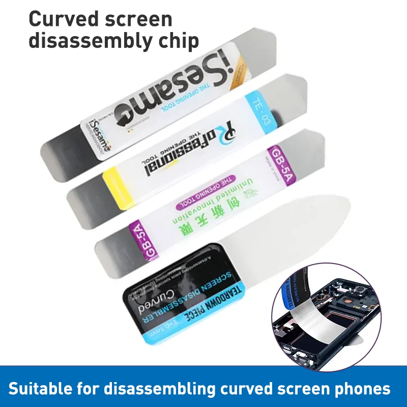 전문 금속 프라이 핸드 오프닝 도구 유연한 강철 크로우바 아이폰 아이패드 아이팟 모바일 폰 태블릿 분해 수리 도구 ﻿