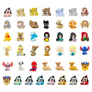 10pcs 디즈니 새로운 실리콘 비즈 팔찌 만들기 DIY 젖꼭지 체인 아기 젖니가 남 장난감 쥬얼리 액세서리