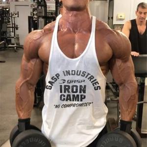 남성 민소매 스트링거 탱크탑 - 헬스 피트니스 조끼, 근육질 핏 싱글렛 (보디빌딩 의류)