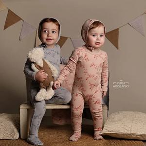 2025 메일의 가을 아기 고품질 면 신생아 풋마운트 모자 담요 유아 여아 남아 수면 파자마 의류 3개월-18개월