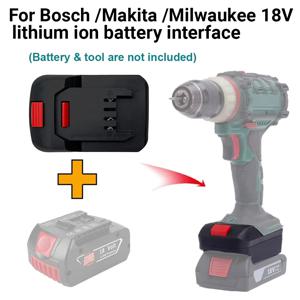 Makita/Bosch/Milwaukee/Dewalt 18V 리튬 이온 배터리 용 배터리 어댑터 변환기-Lidl Parkside X20V 리튬 이온 전동 공구 용
