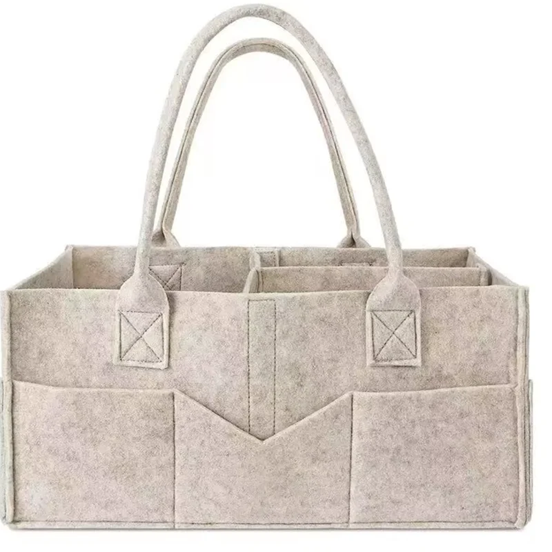 어린이 펠트 기저귀 보관 가방 아기 잡화 장난감 기저귀 대용량 펠트 기저귀 가방