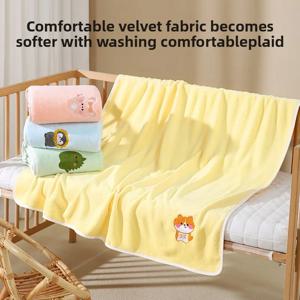 신생아 목욕 타월 세트 - 매우 부드러운 산호 양털, 빠르게 건조되는 흡수성 아기 랩 블랭킷, 두꺼운 탈모 방지 유아용