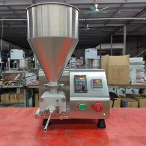 핫 세일 수동 츄러스 필러 도넛 필러 츄러스 잼 필링 머신 수동 크림 스터퍼 머신