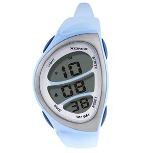 XONIX 패션 여성 스포츠 시계 방수 50m 숙녀 젤리 디지털 수영 다이빙 알람 손목 시계 Montre Femme AQ