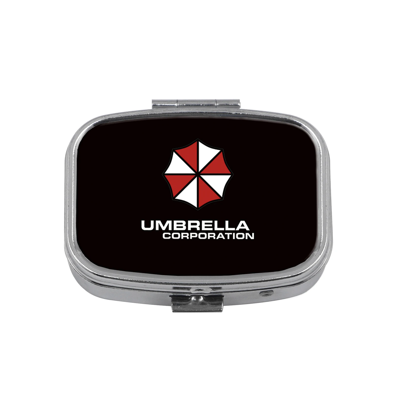 유명한 공포 영화 금속 약 상자 알약 포장 건강 제품 방습 보관 케이스 맞춤형 패션 관