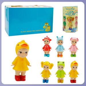 새로운 소니엔젤 아이 러브 레인리 데이 시리즈 랜덤박스 미니 피규어 귀여운 데스크탑 장식 어린이 생일 선물 예약판매