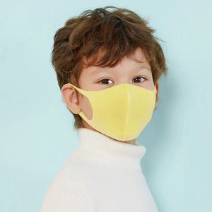 통기성 어린이용 마스크 단색 멀티 컬러 일일 보호 마스크 학교에 가는 데 편안함 통근 캠퍼스