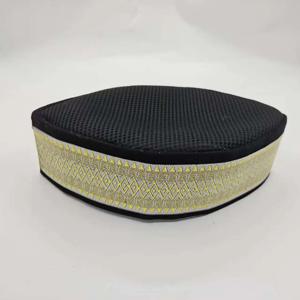 무료 배송 말레이시아 보트 캡 남성 의류 무슬림 모자 터키 세금 포함 키파 쿠피 사우디 이슬람 기도용 고급 여름 메쉬 03618