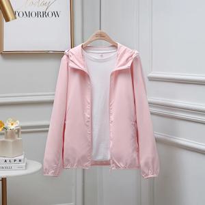 여성 여름 울트라씬 루즈 플러스 사이즈 통기성 캐주얼 자외선 차단 숏 코트 오픈 가디건 아우터웨어 2023 신상품