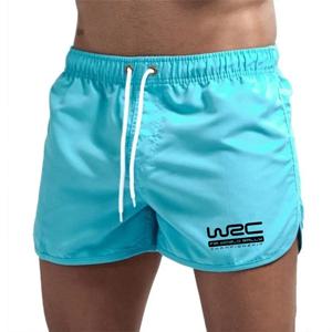 2025 새로운 여름 남성 패션 비치 반바지 폴리에스테르 빠른 건조 다색 스포츠 3분기 반바지