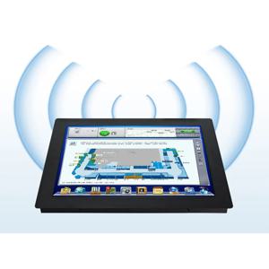 17인치, 19인치, 21.5인치 산업용 터치 컴퓨터, 저항막 방식 터치스크린 태블릿 일체형 PC, 내장 와이파이, 윈도우 10 프로 탑재