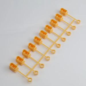 10개/세트 레드 오렌지 XT60 플러그 고무 단자 절연 보호 캡 케이스 RC 리포 배터리 방진 캡에 적합