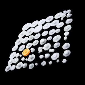 교육용 로봇 조립 자동차 모델 및 어린이 프로젝트를 위한 DIY 모델링 공예 플라스틱 기어 키트