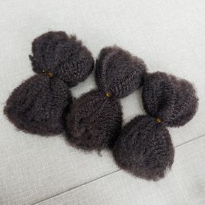 30g/팩 10-18인치 4C 아프로 킨키 인모 벌크 100% 인모 부드러운 아프로 킨키 벌크 인모 락스 익스텐션/트위스트/브레이드용