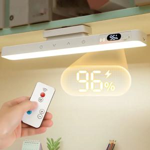 터치 테이블 램프 자기 책상 램프 독서용 내장형 충전식 배터리 캐비닛 거울 침대 옆 충전식 야간 조명