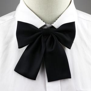 다채로운 여성 셔츠 Bowtie 숙녀 소녀 학교 웨딩 파티 Bowknot 핑크 청이 블랙 클래식 나비 매듭 정장 액세서리