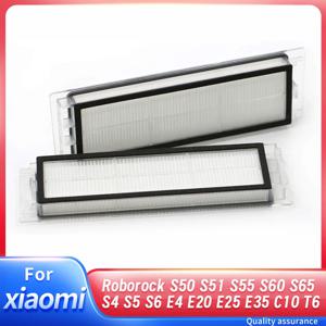 Roborock S5/S5 Max/S6/S6 Pure/S6 MaxV /S50/S51/S52/S55/E4/E5 진공 청소기 부품 액세서리용 HEPA 필터 교체