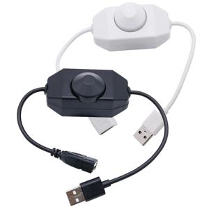 USB DC 5V 무단 수동 손잡이 터치 LED 조광기 스위치 5050 2838 스트립 조명 1 채널 밝기 조정 컨트롤러