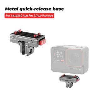 Insta360 Ace/Ace Pro ONE X2 Gopro 12 11 10 액션 카메라 삼각대 QR 어댑터 마운트 플레이트용 마그네틱 퀵 릴리즈 어댑터