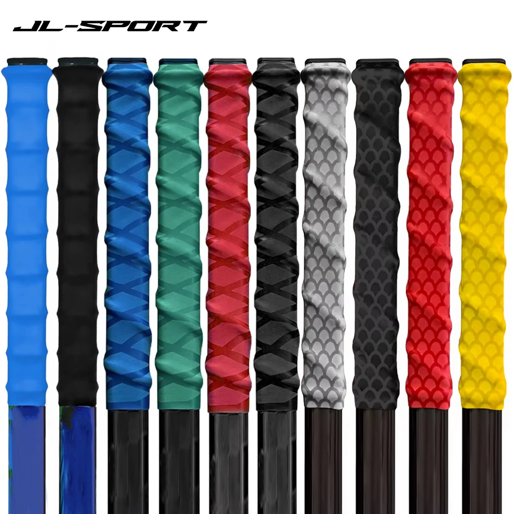 아이스 하키 열 수축 슬리브 하키 스틱 그립 미끄럼 방지 낚싯대 훈련 배드민턴 하키 장비 액세서리