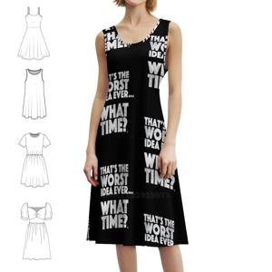 최악의 아이디어가 되어 보세요! 재미있는 베스트 프렌드 티셔츠 여성 스트리트웨어 파티 드레스 트렌디 프린트 클럽 의류 여성용 베스트