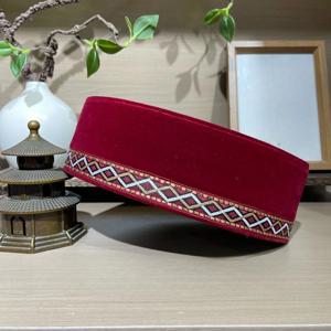 남성용 이슬람 말레이시아 보트 모자, 터키 기도 모자, 키파 사우디 메쉬 이슬람 쿠피 03413, 무료 세금 제품, 의류 배송